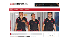 Desktop Screenshot of manutdtactics.com